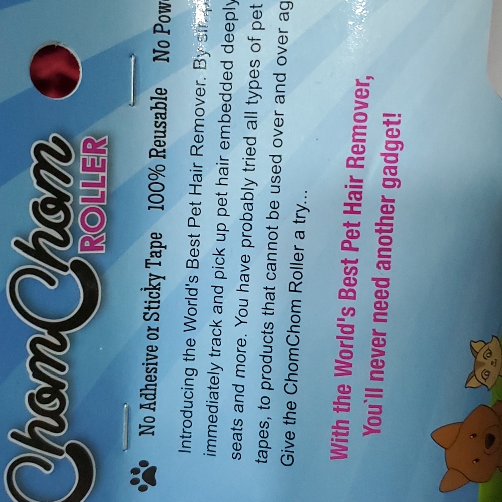 NEW ChomChom Roller - pet hair remover #bc6 - Picture 5 of 6